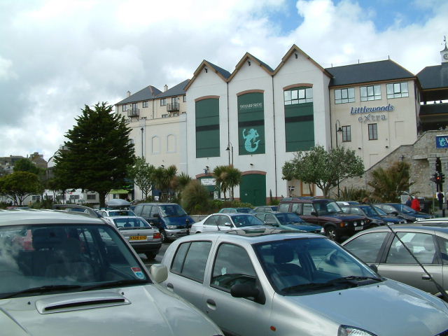 The Wharfeside shopping centre, Penzance. 24 May 2003.